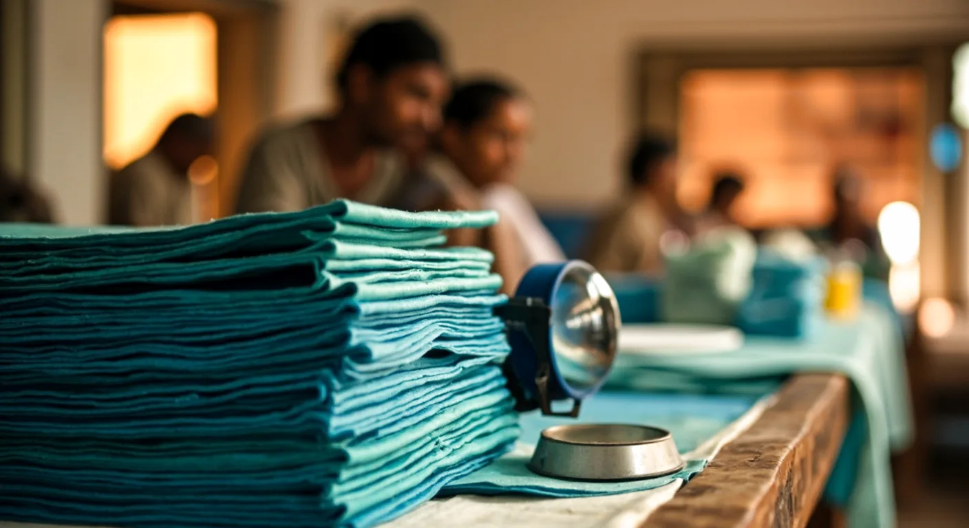 Antimicrobial scrub fabric, explained: what the finish actually does