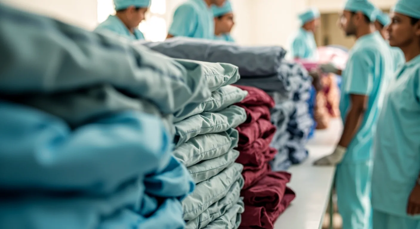 Housekeeping vs. nursing uniforms in a hospital: two separate orders