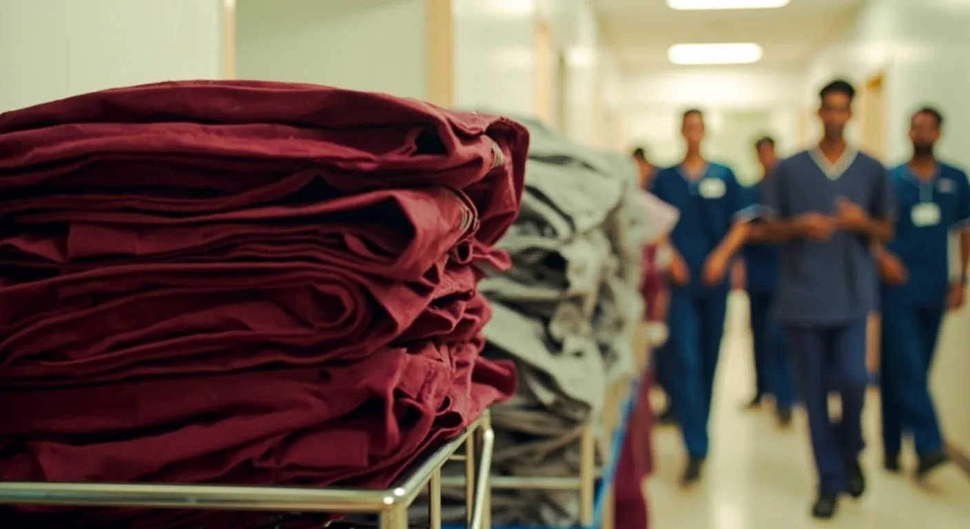 Ward boy and hospital attendant uniforms: a different spec from clinical wear