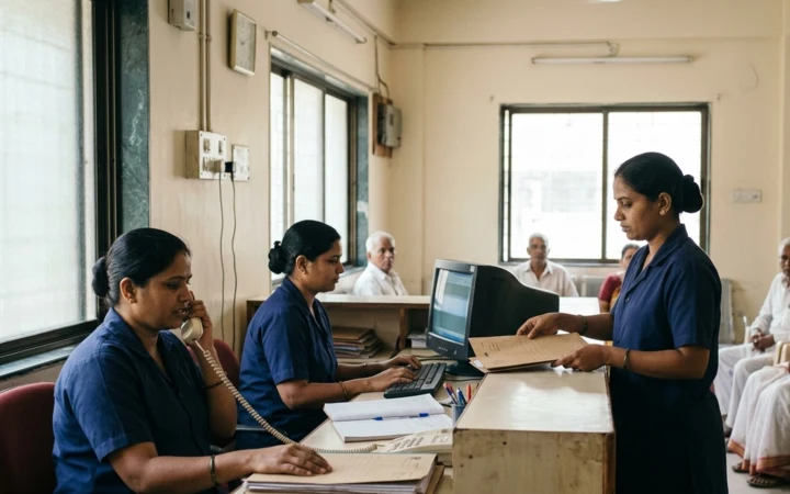 Clinic staff uniforms
