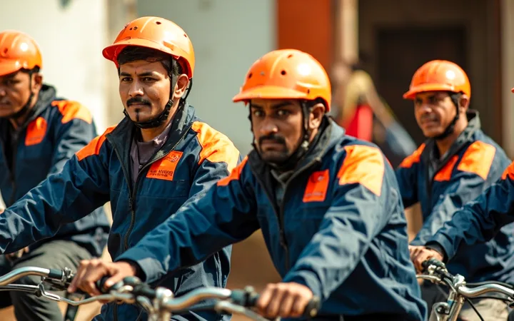 Delivery uniforms