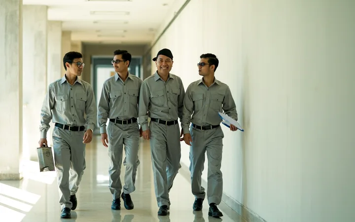 Facility management uniforms