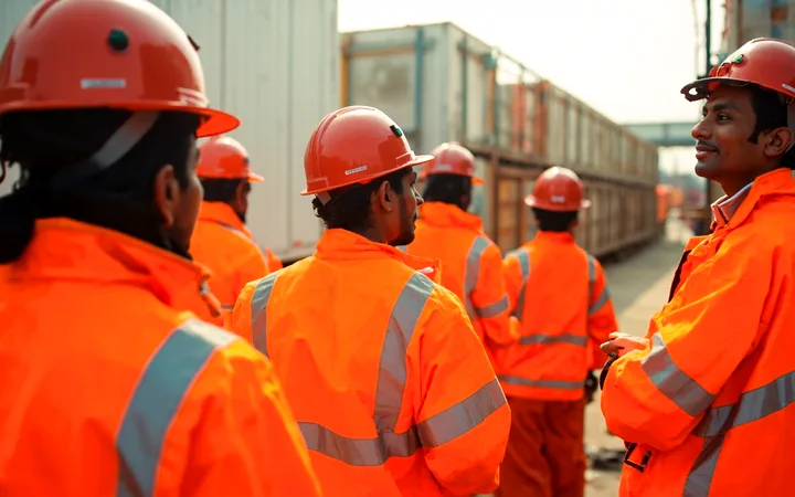 High-vis jackets