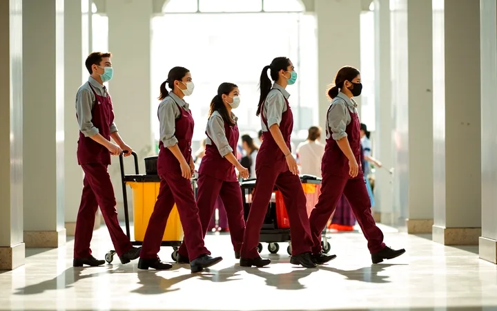 Housekeeping uniforms