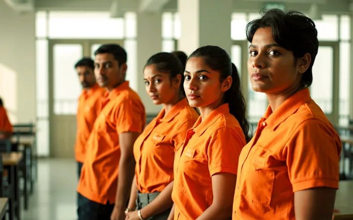 Pantry & support staff uniforms