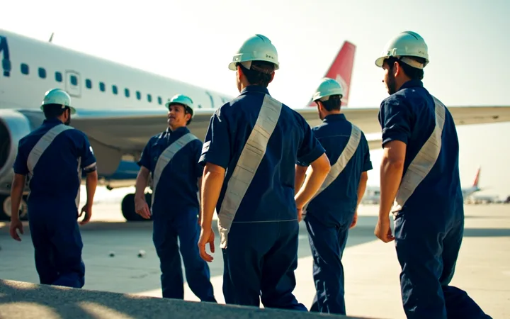 Ramp crew uniforms