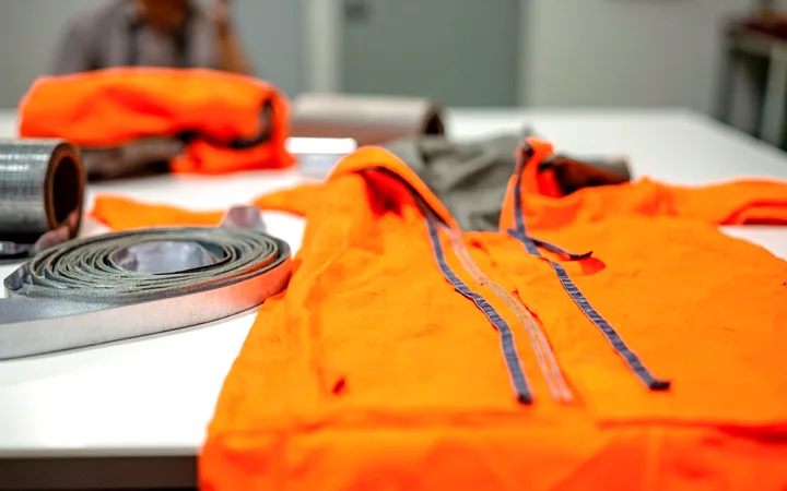 Reflective tape & piping