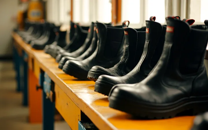 Safety shoes (ISI-marked)