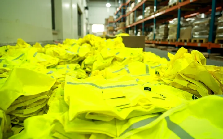 Warehouse & logistics vests